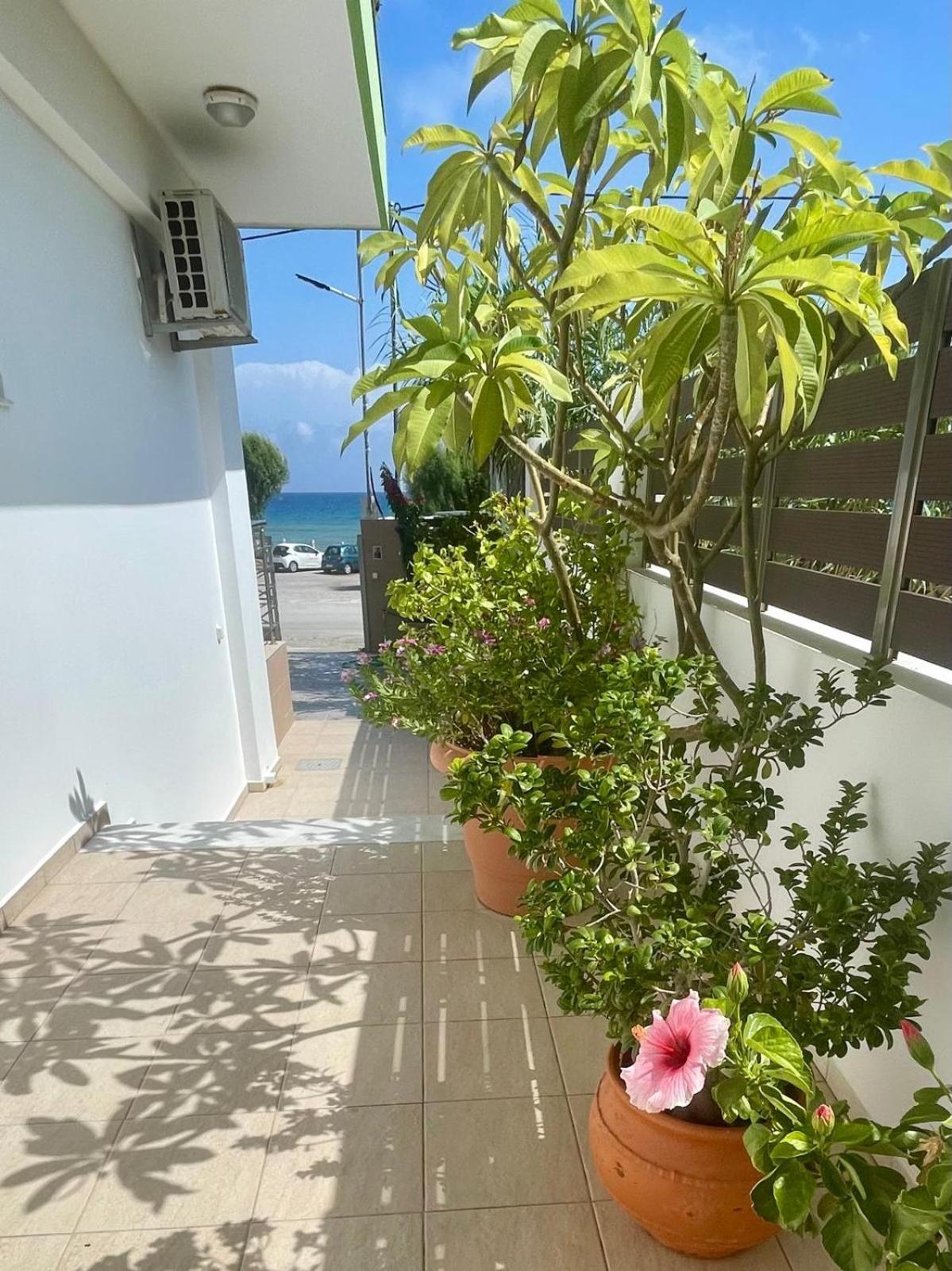 Red Hibiscus Stegna Guest House อาร์คานเยโลส ภายนอก รูปภาพ